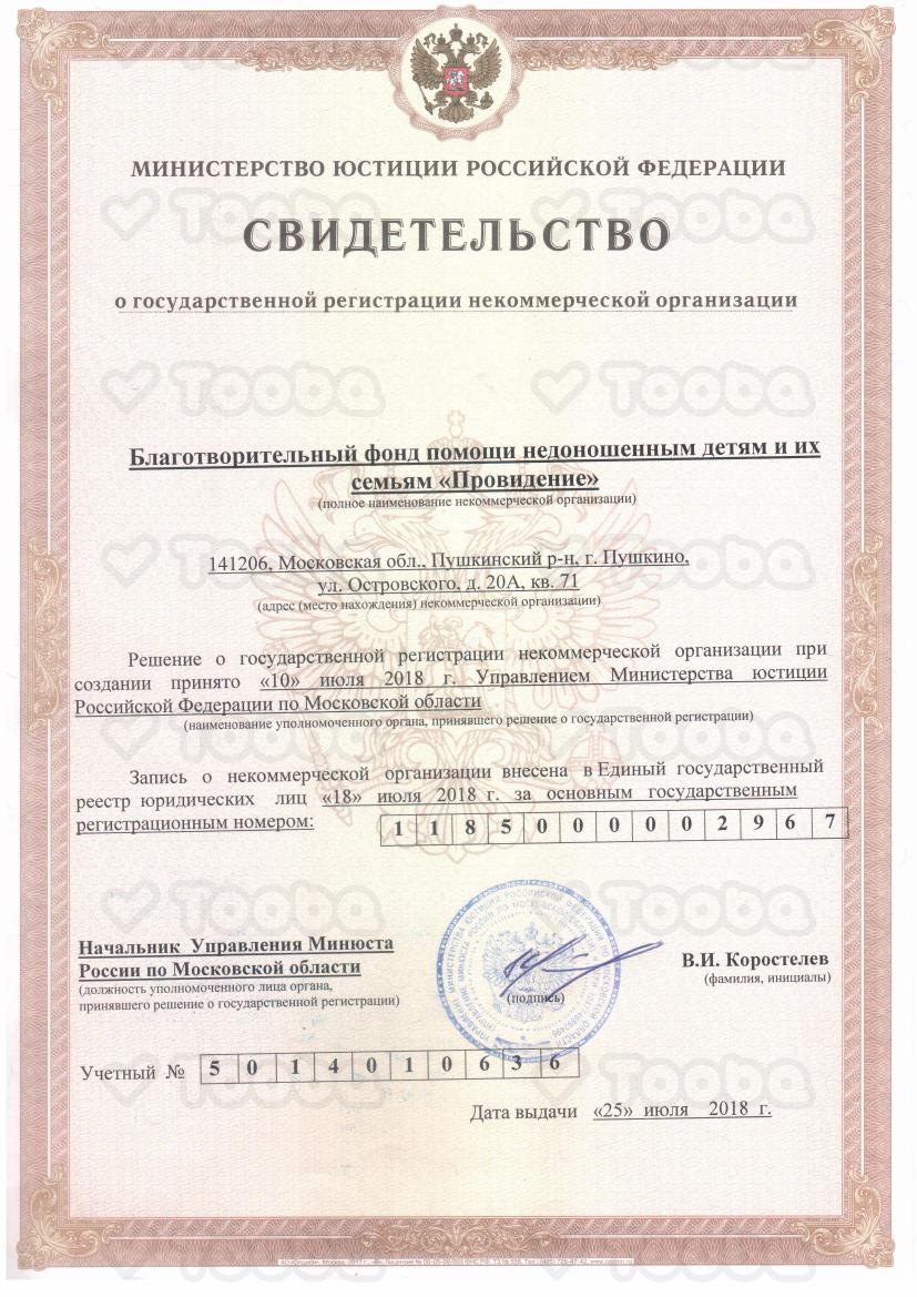 Свидетельство_о_регистрации.pdf, Providenie, page 1