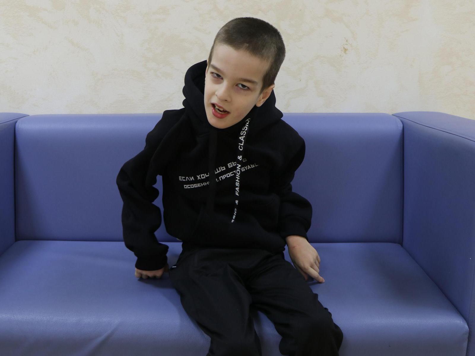 Ahmed has cerebral palsy. He needs rehabilitation to be able to walk and talk!