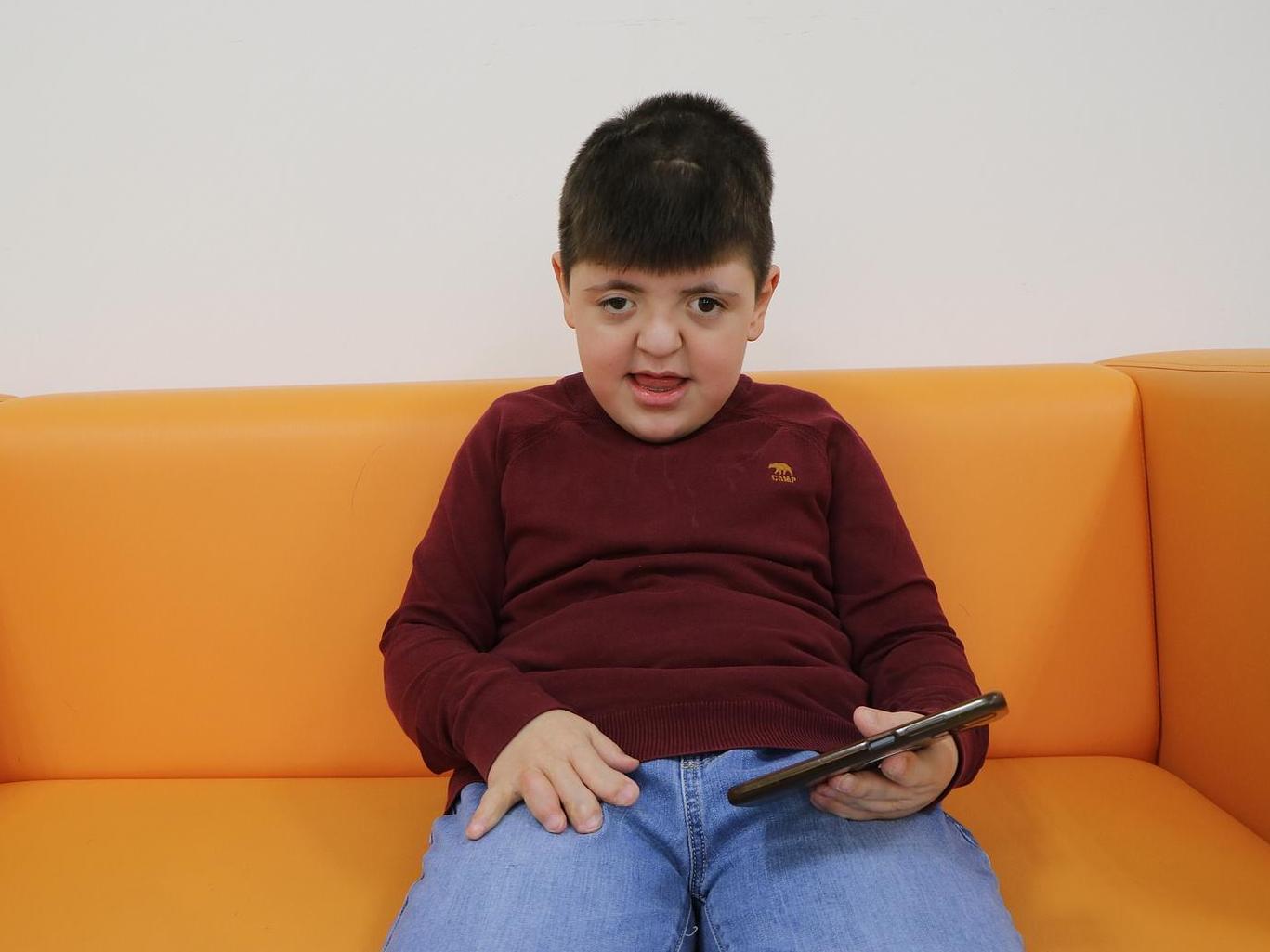Suleiman needs rehabilitation therapy so he can learn to talk and walk!