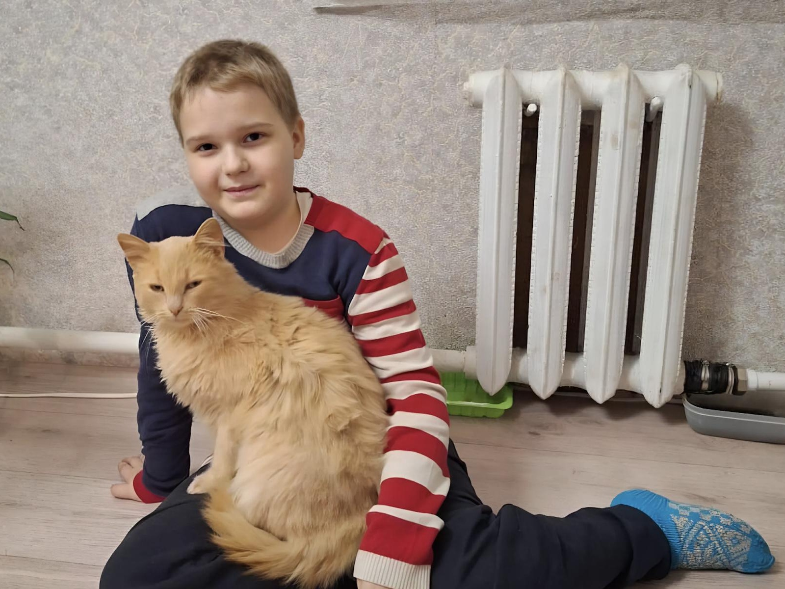 Поможем семье в трудной ситуации заменить батареи в доме, чтобы дети не замерзли!