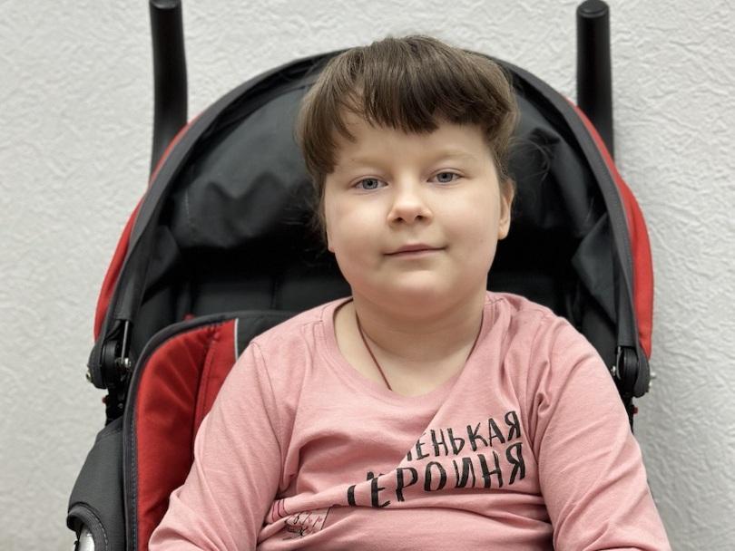 Xenia has two complicated diagnoses: sarcoma and cerebral palsy. We need help in paying for rehabilitation!