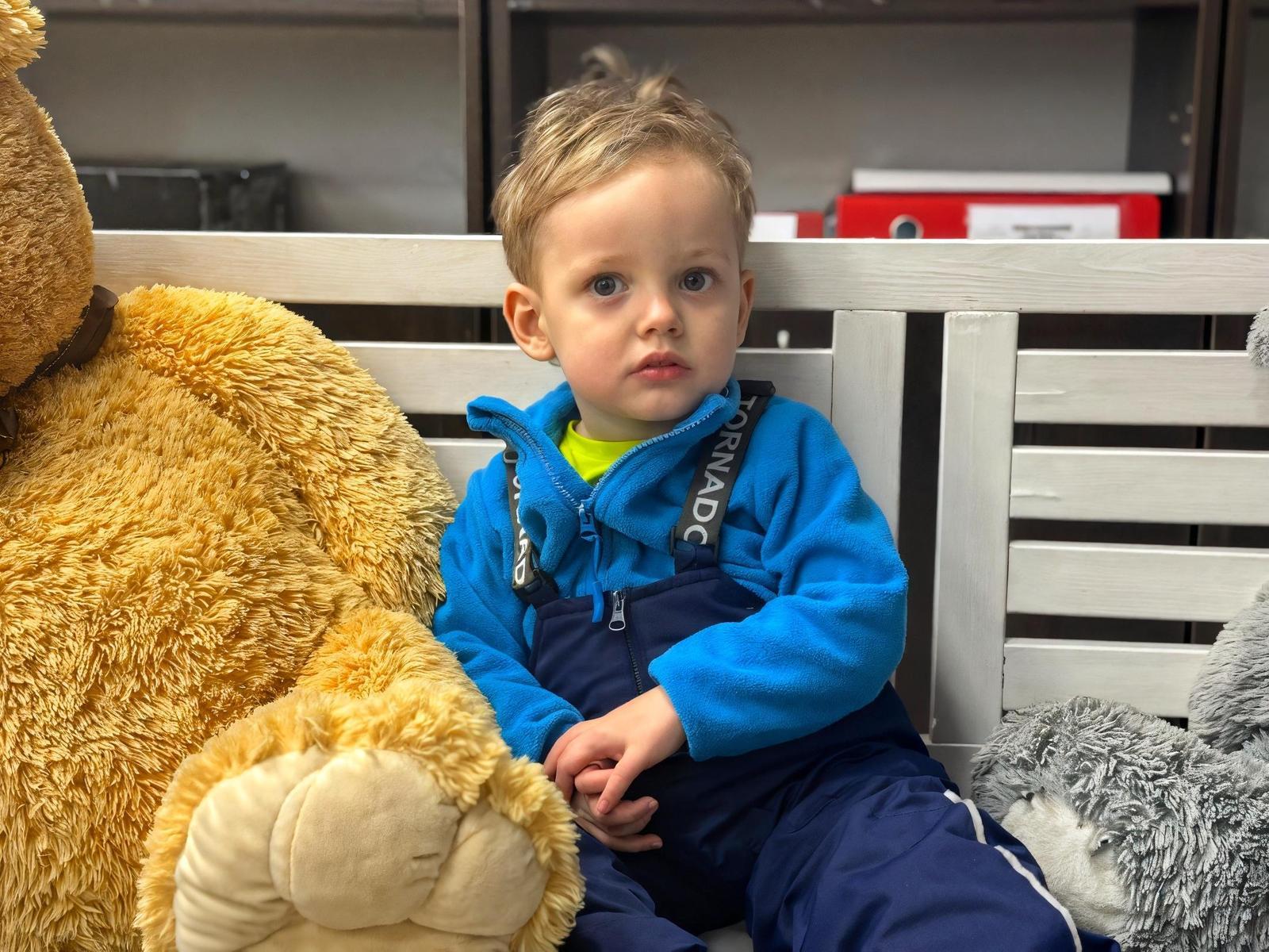 Solomon and two other children need to take important genetic tests!
