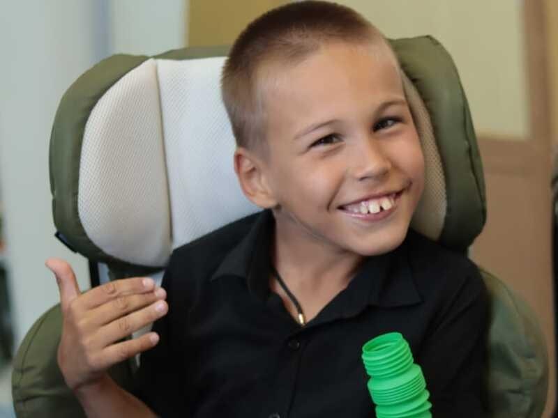 Danil needs a wheelchair to move around more easily!