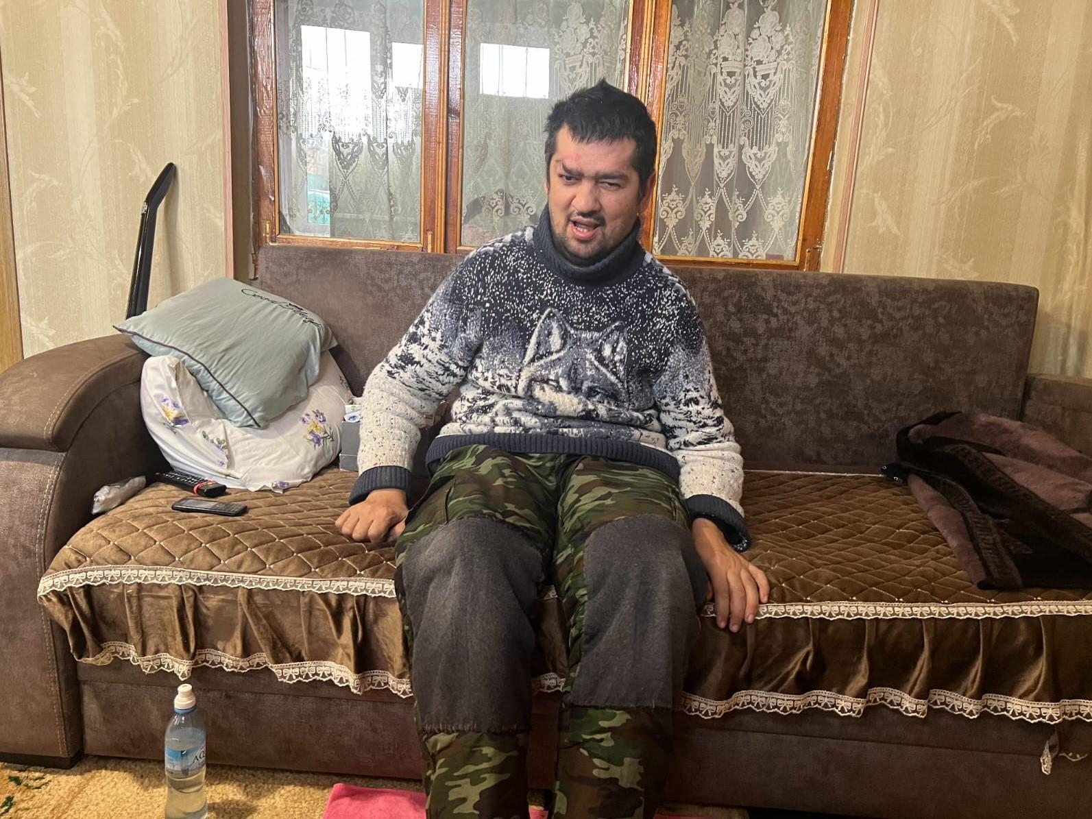 Сараждину нужна инвалидная коляска