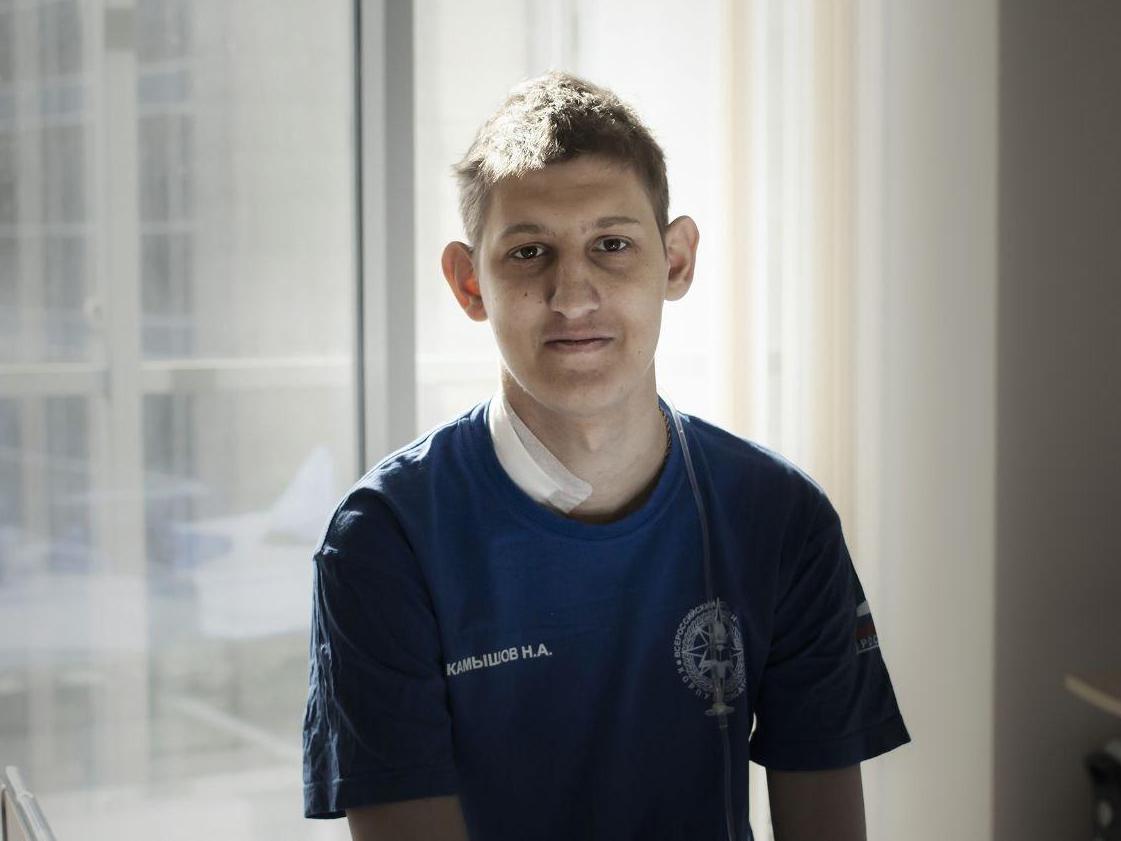 Nikita has blood cancer. To defeat the disease, he needs a special medicine!