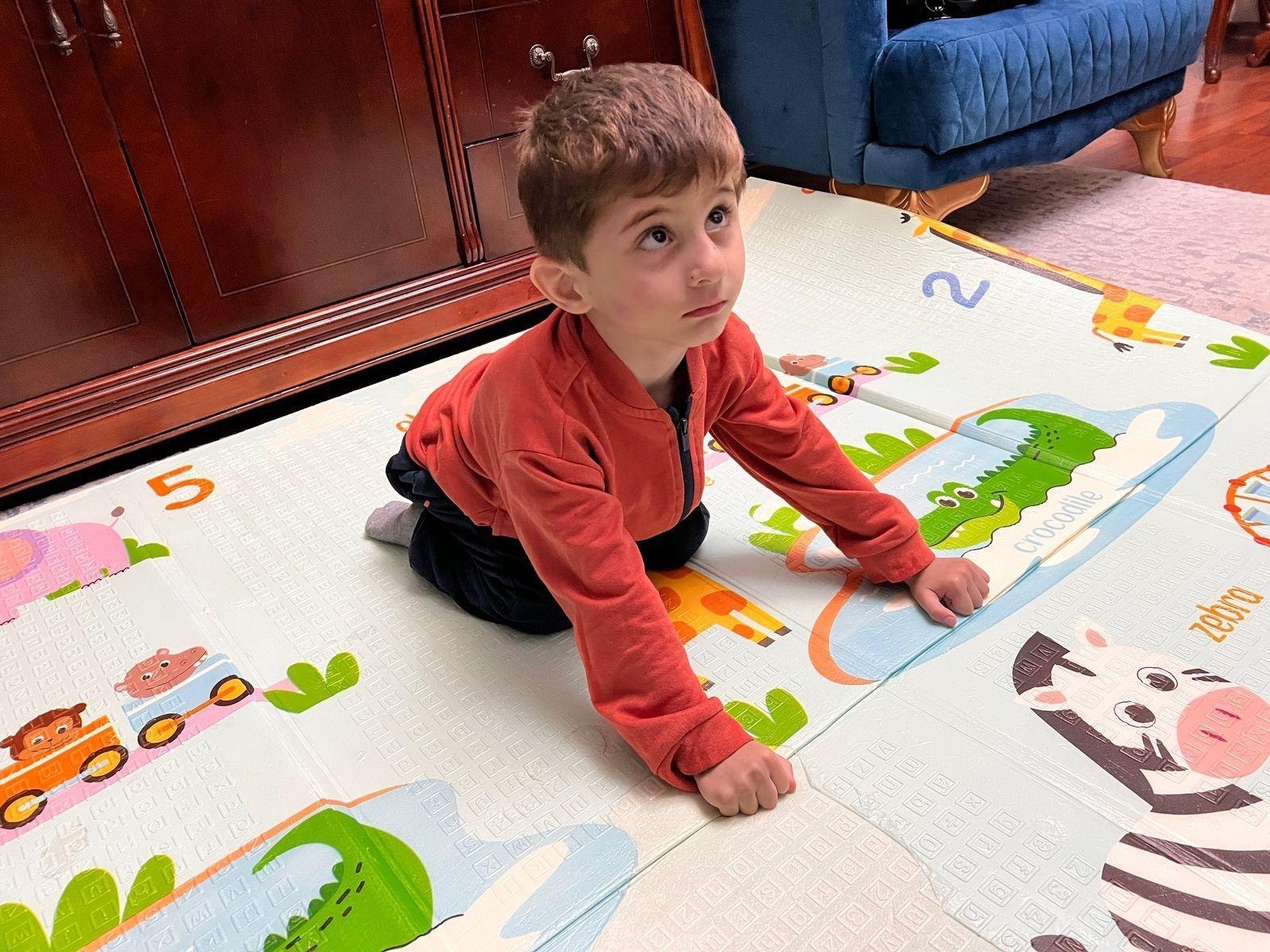 Gamid has cerebral palsy, he needs a rehabilitation course!