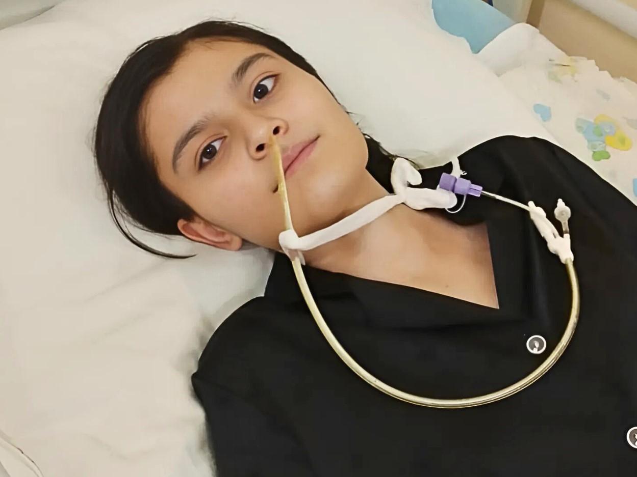 У Саиды новообразование в брюшной полости, ей нужно лечение