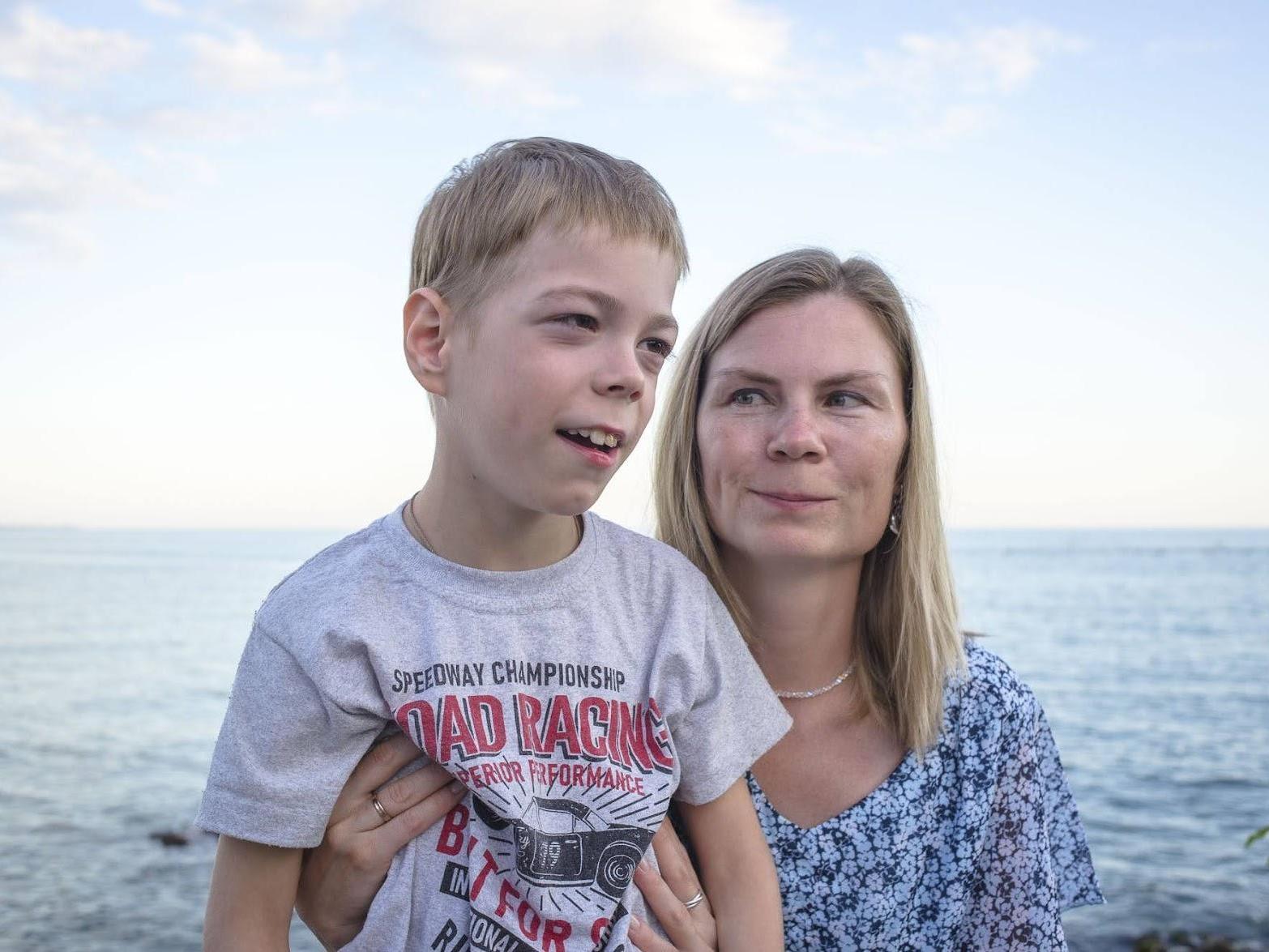 Summer inclusive program for Ostap with cerebral palsy