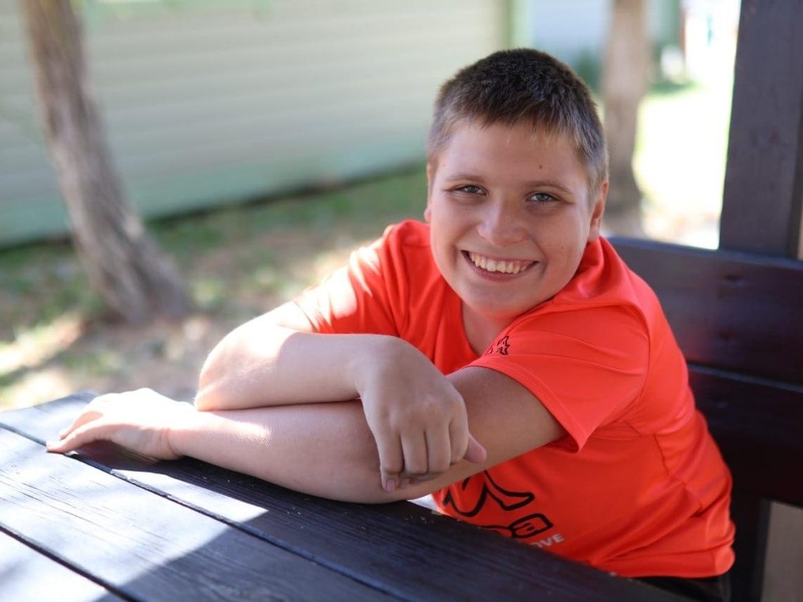 Vadim has cerebral palsy, he needs a rehabilitation course!