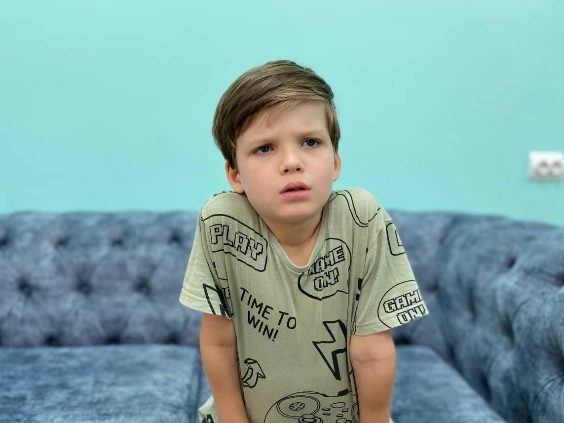Ruslan has autism! To improve his mental and physical development, he needs a rehabilitation course!