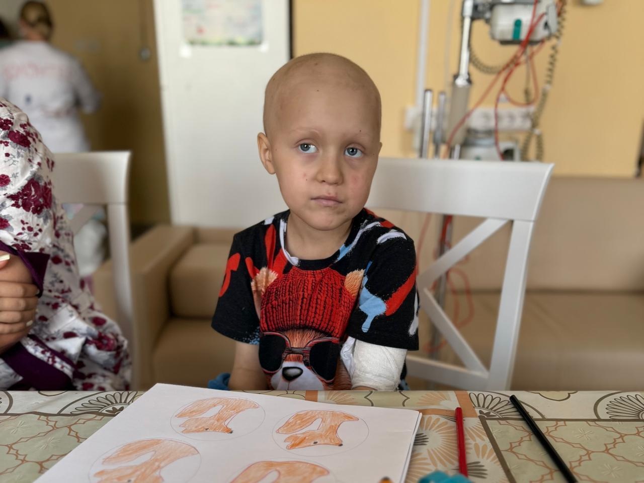 Let's help Miroslav and 19 other children with cancer recover from radiation and chemotherapy. Collection for adaptive physical education classes