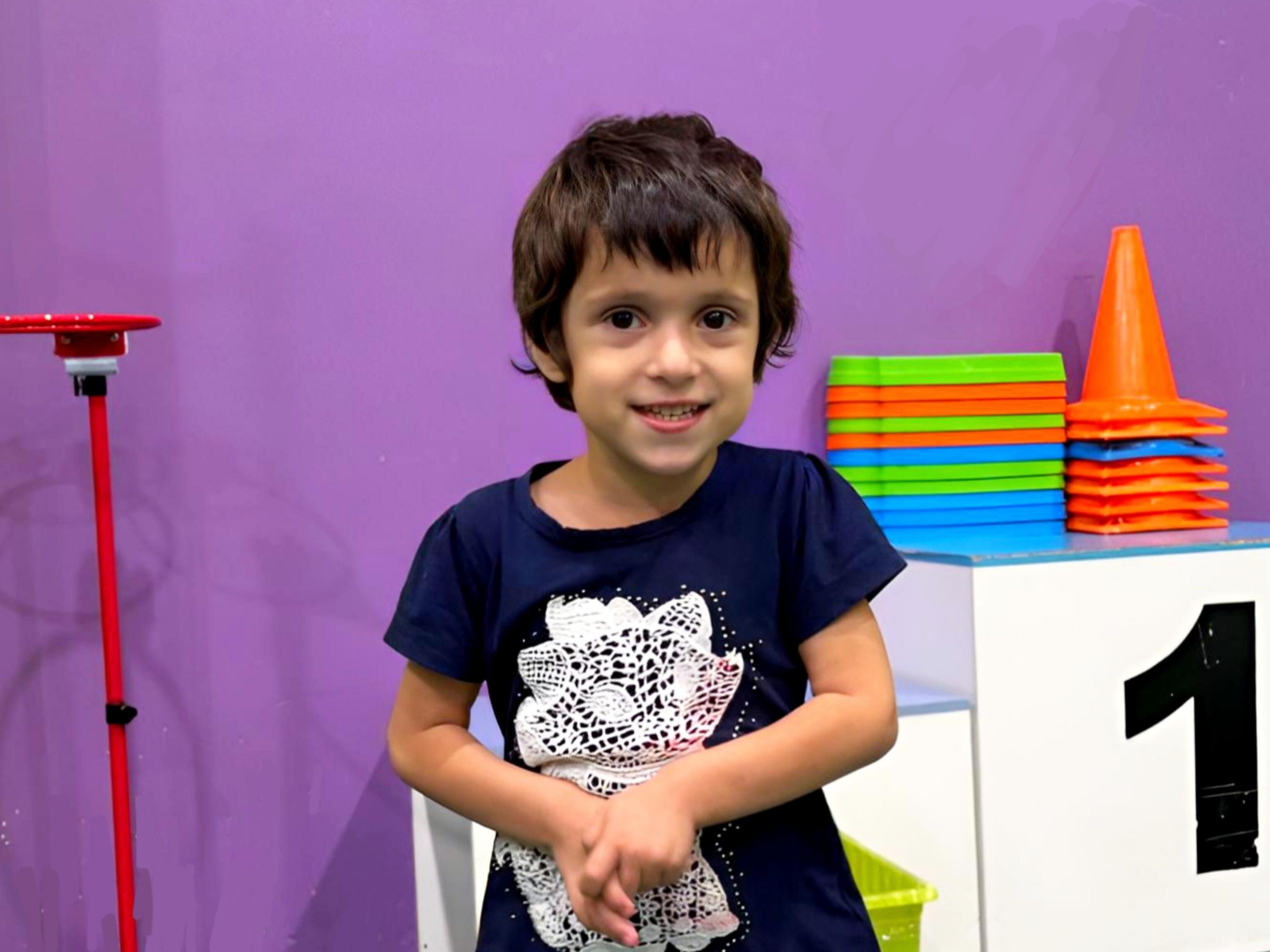 To improve her speech skills, Aizanat needs to take an autism correction course!