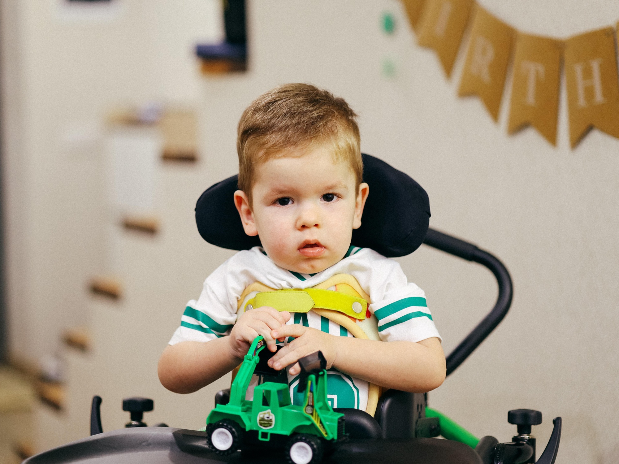 Let's help Mark with SMA undergo a rehabilitation course!