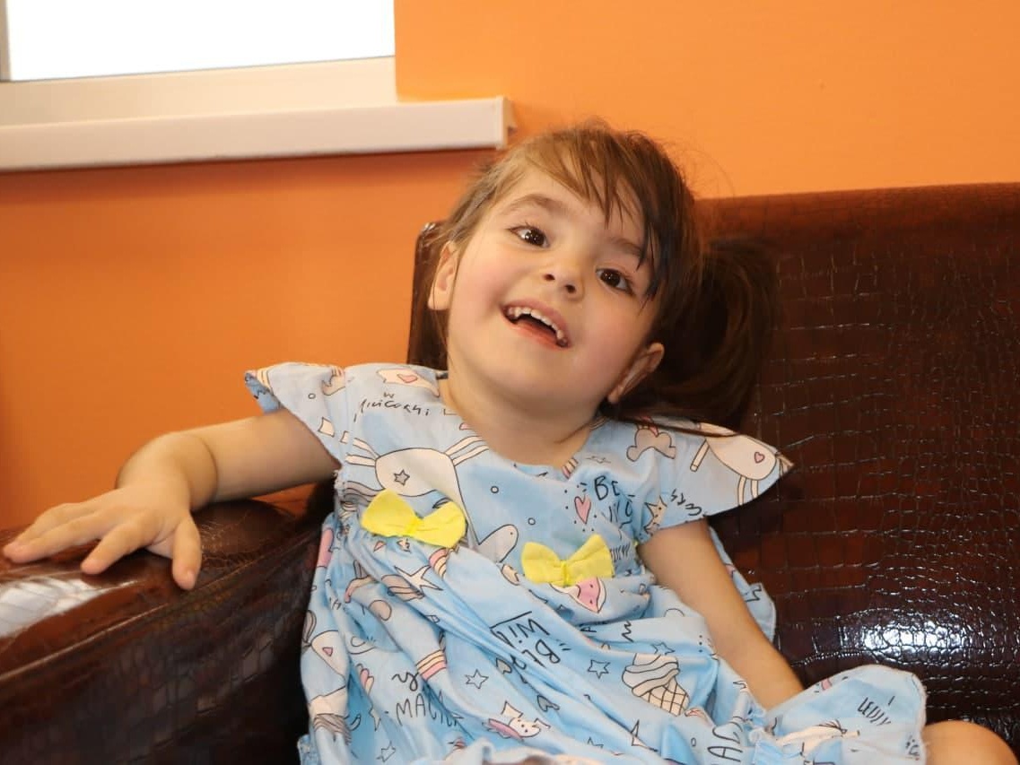 Samira has cerebral palsy and needs to take another course of rehabilitation!