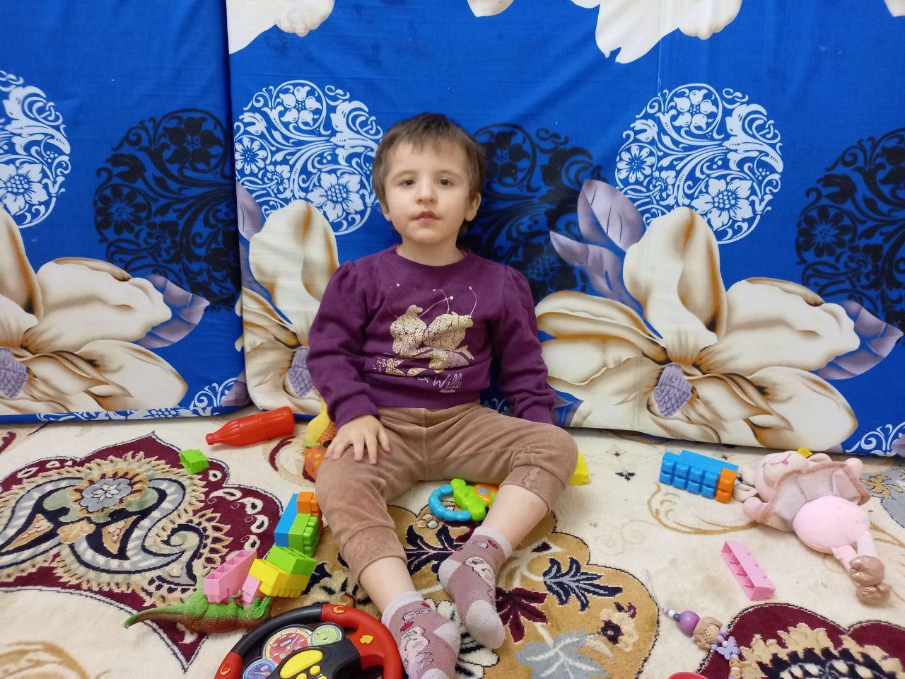 Little Maryam needs intensive rehabilitation!