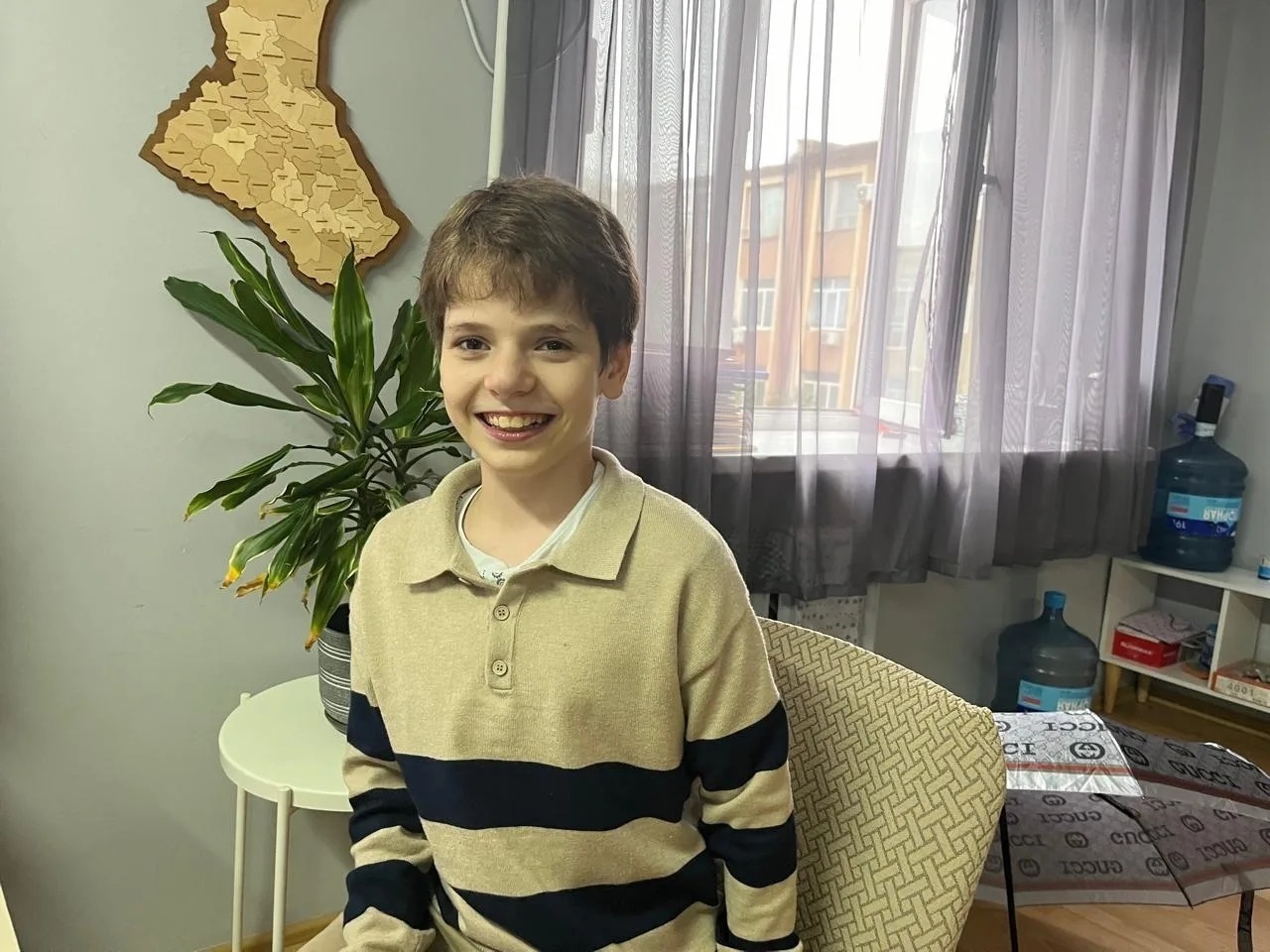 Rasul has autism. He needs a comprehensive rehabilitation course to develop his mental and speech skills.
