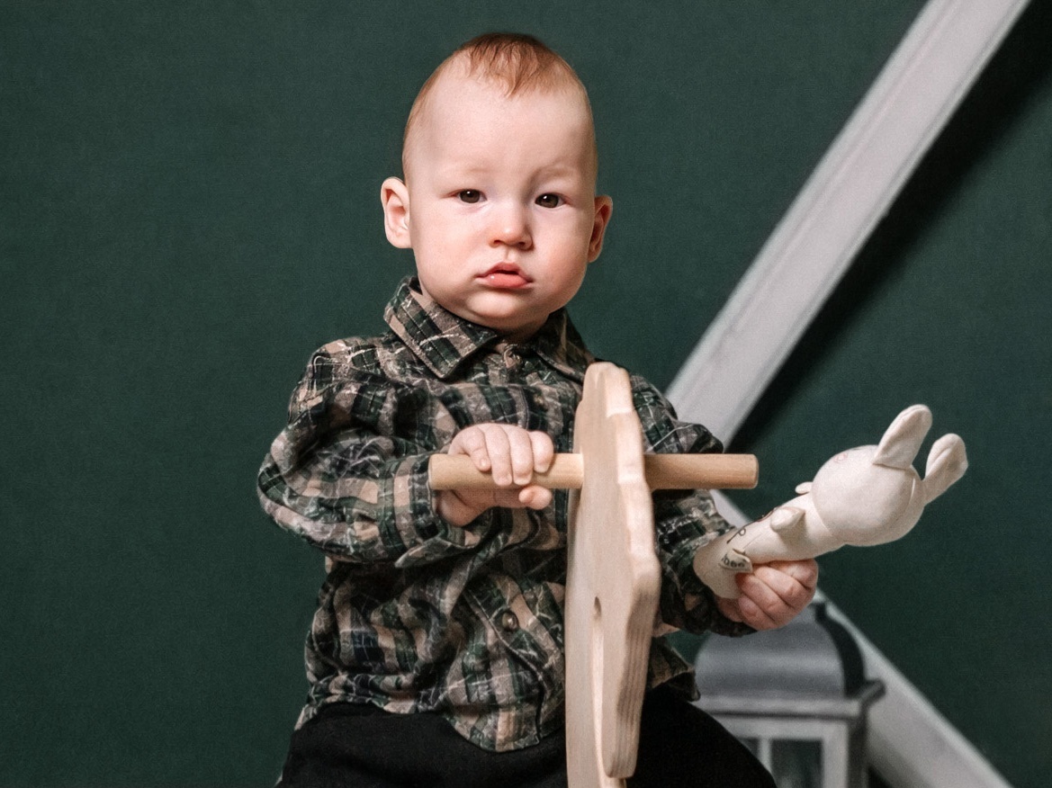Artem has a skull deformity and needs surgery