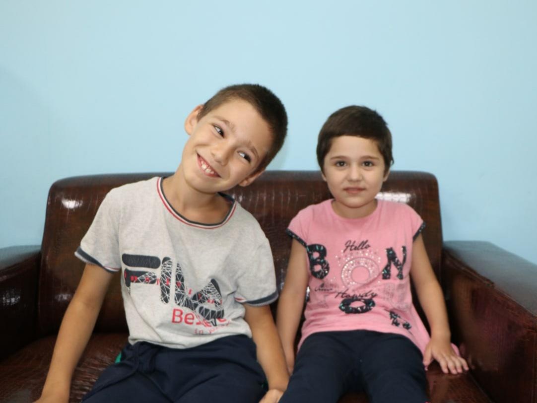 Nazir and Zhanneta have a developmental delay and autistic traits, they need an intensive rehabilitation course!