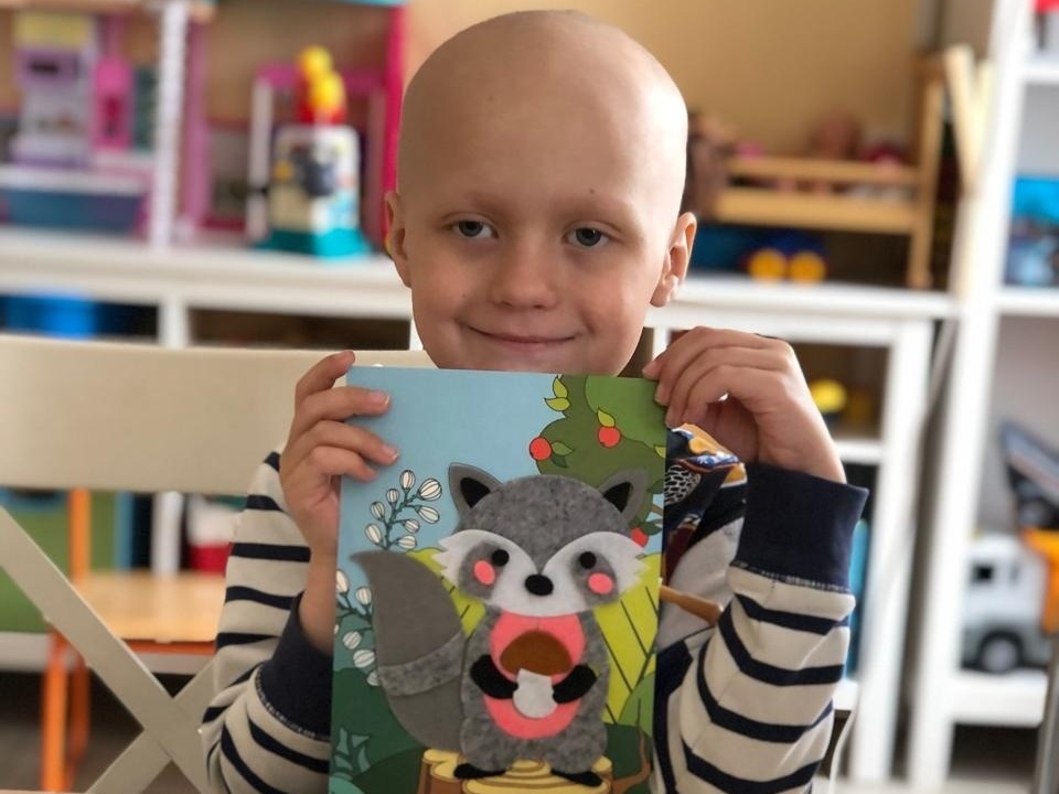 Miroslav and 24 other children with cancer need protein-rich food