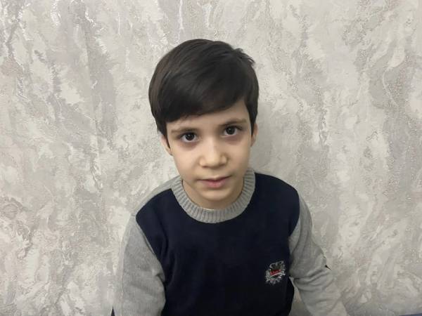 У Саида аутизм и ему нужна реабилитация.