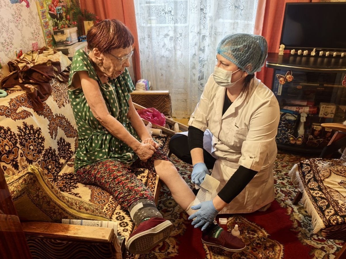 Медицинский патронаж для одиноких пожилых людей - поддержите сбор!