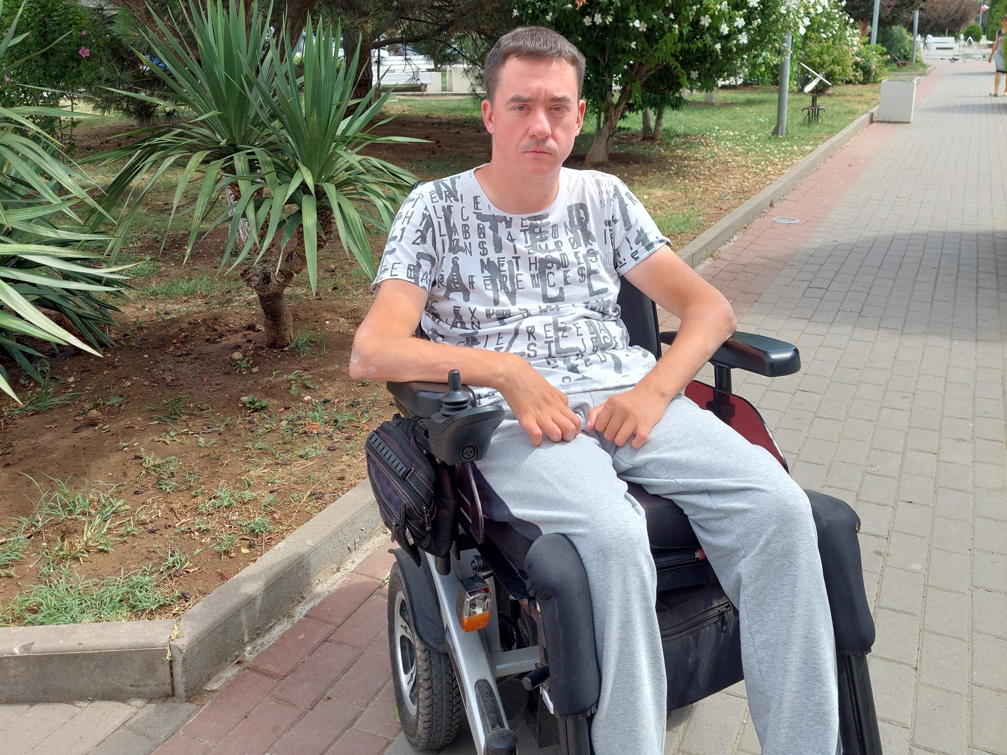 Mikhail has a spinal fracture and needs to continue his rehabilitation
