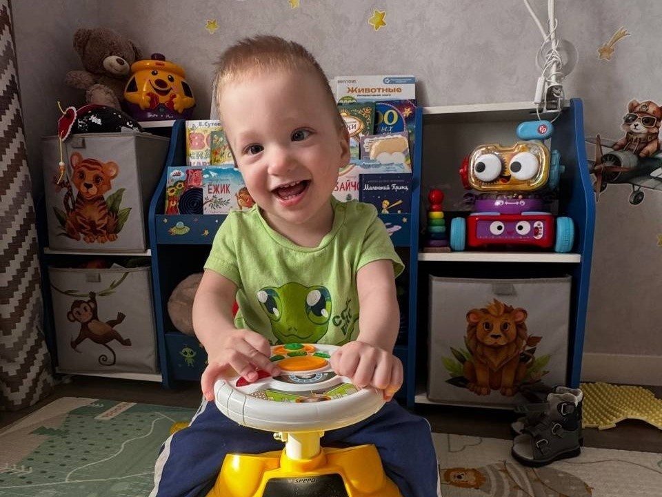 Little Anton has Cerebral Palsy—he needs rehabilitation!