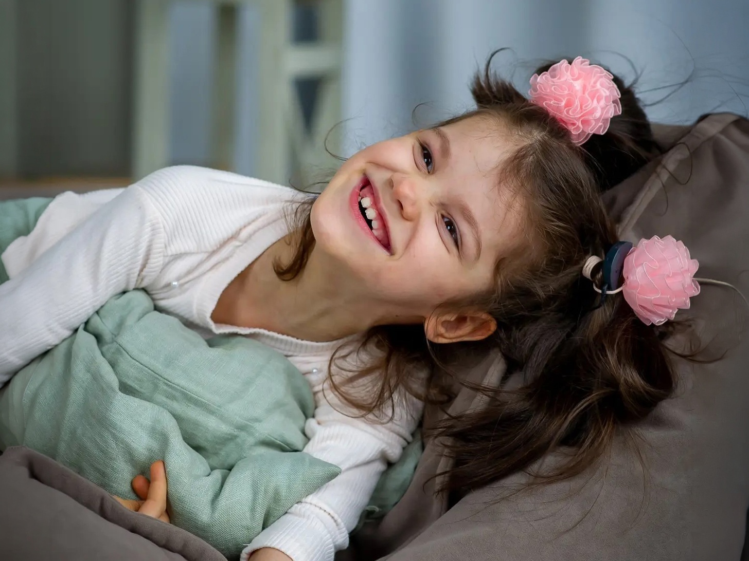 Amelia has cerebral palsy and needs an active wheelchair