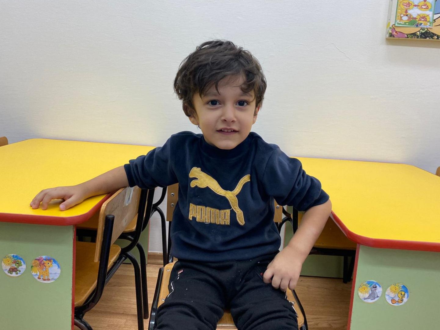 Mansur has cerebral palsy and autistic manifestations, rehabilitation is needed!