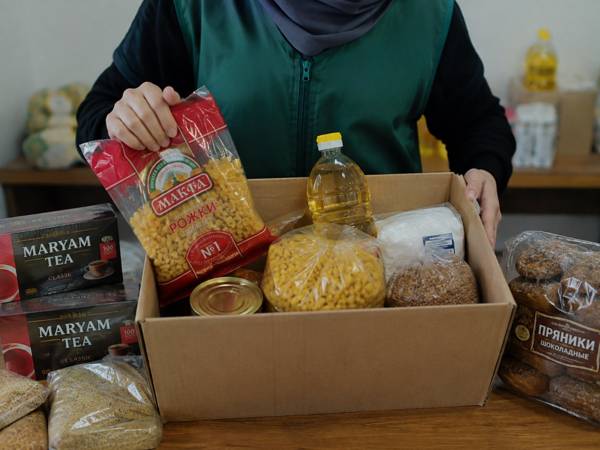Food assistance for families in difficult life situations