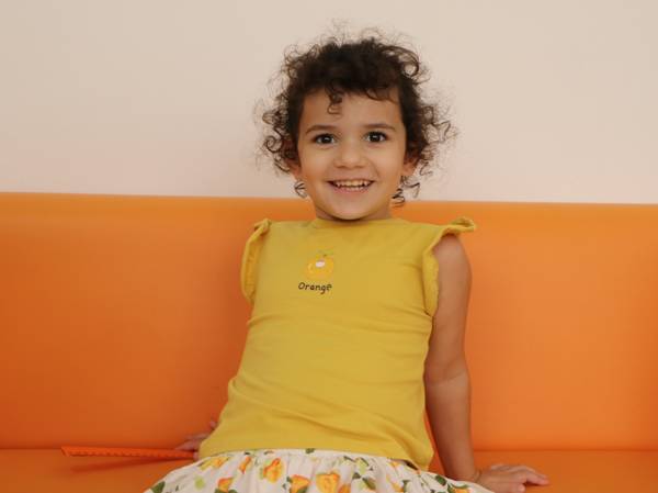 Khadidzha has developmental delay and needs of rehabilitation
