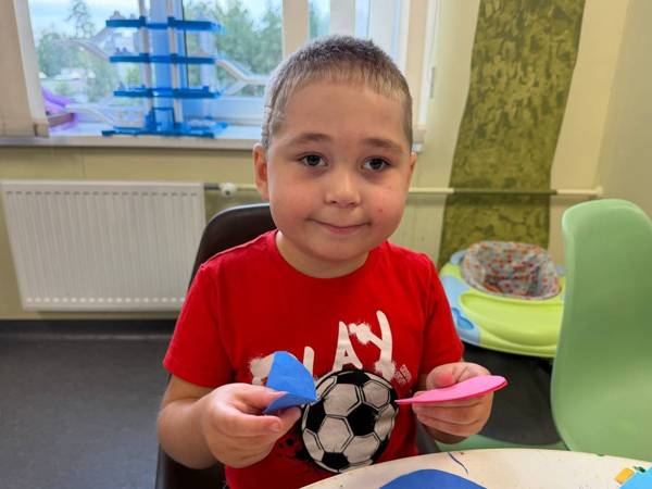 Children with cancer need hygiene products and household goods after surgeries.