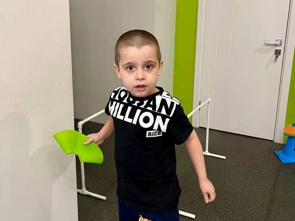 Mukhammad has autism! To improve his communication skills, the boy needs to undergo a rehabilitation course!