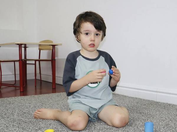 To develop speech skills, Khalid needs to take an autism correction course!
