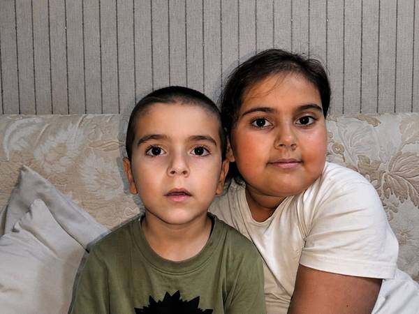 Aliya has a psychological and speech development disorder. Mamed has a delay in psycho-speech development. They need rehabilitation!