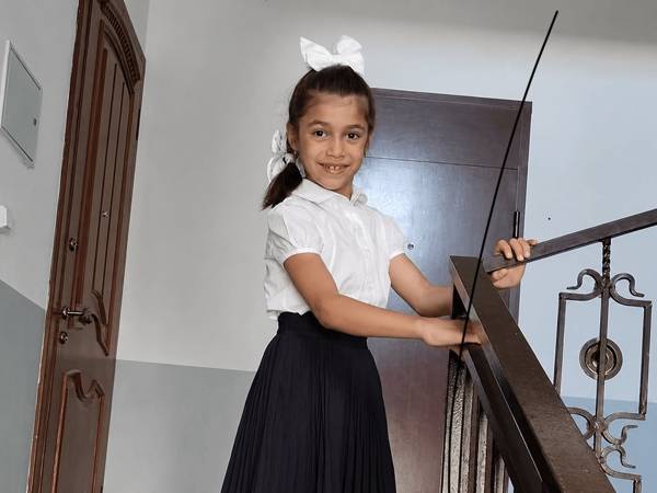 Khabiba has cerebral palsy, spastic diplegia. She needs rehabilitation!