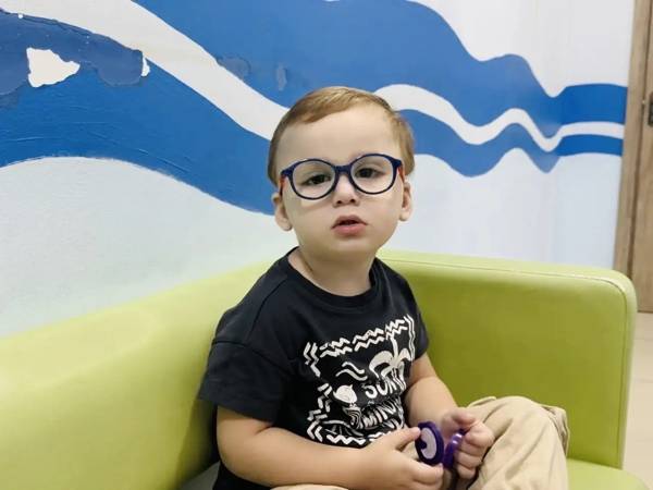 Arslan, who has a speech development delay, needs a rehabilitation course