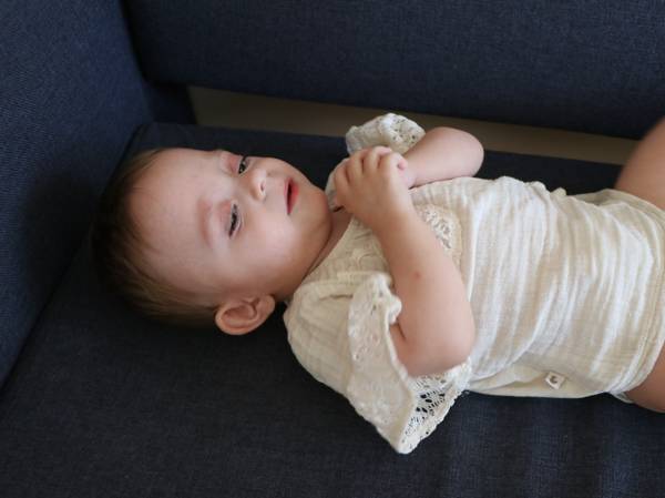 Alfiya, who has cerebral palsy, is learning to control her body — let's help her undergo rehabilitation.