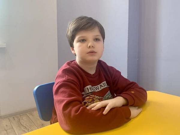 Ruslan has autism! To improve his cognitive abilities, the boy needs a rehabilitation course!