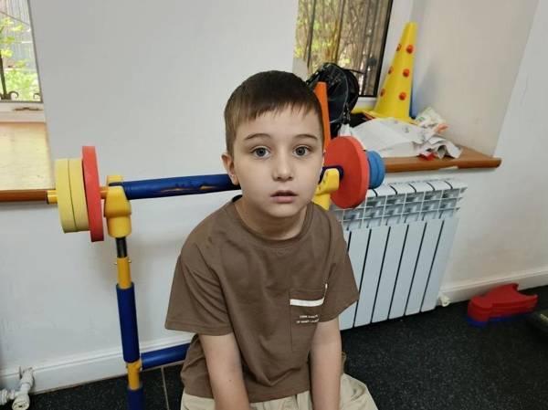 Abdusalam has autism! To improve his communication skills, the boy needs to undergo a rehabilitation course.