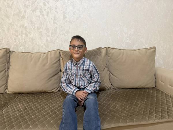 Mukhammad has cerebral palsy. In order for him to learn to walk, he needs to undergo a rehabilitation course