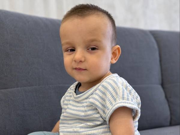 Muskhab has cerebral palsy, ataxic form. He needs rehabilitation!