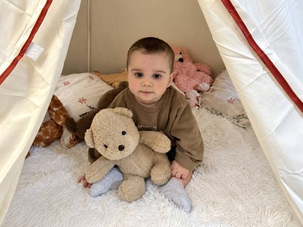 Islam has type 1 spinal muscular atrophy. He needs rehabilitation!