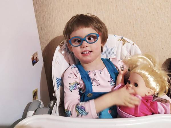 To maintain health, Kristina needs the Exobot apparatus.