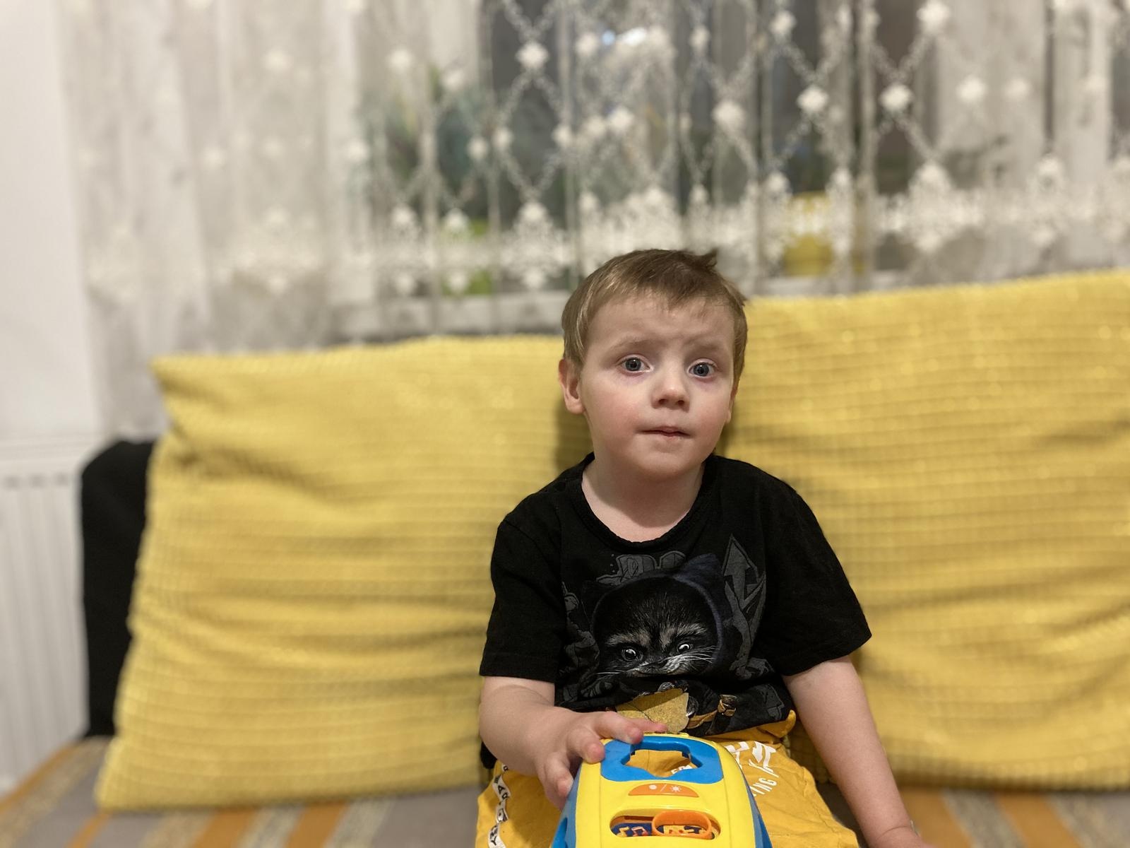 Misha has a genetic abnormality, the baby needs rehabilitation to develop!