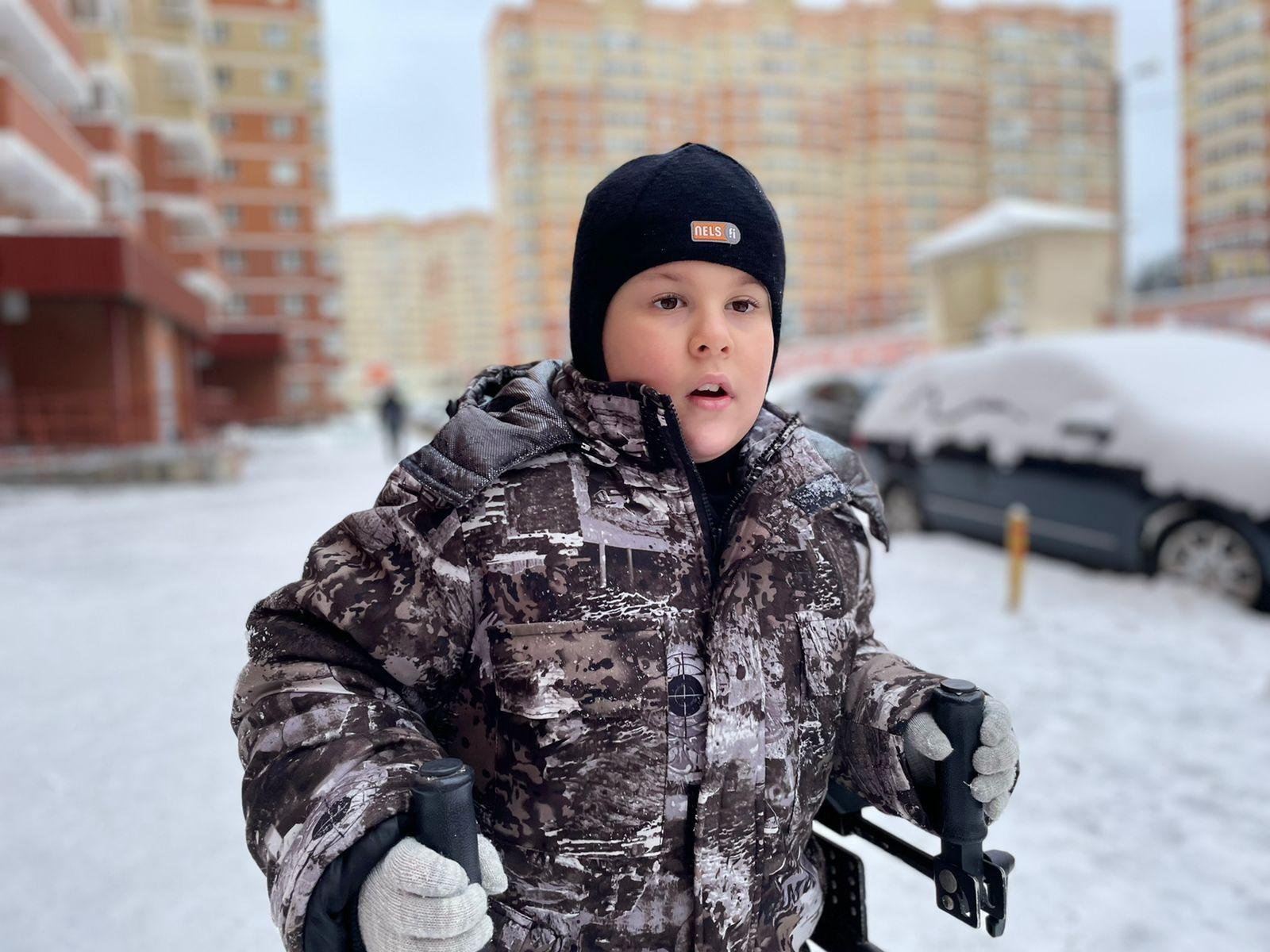 У Мирона ДЦП и ему необходима реабилитация
