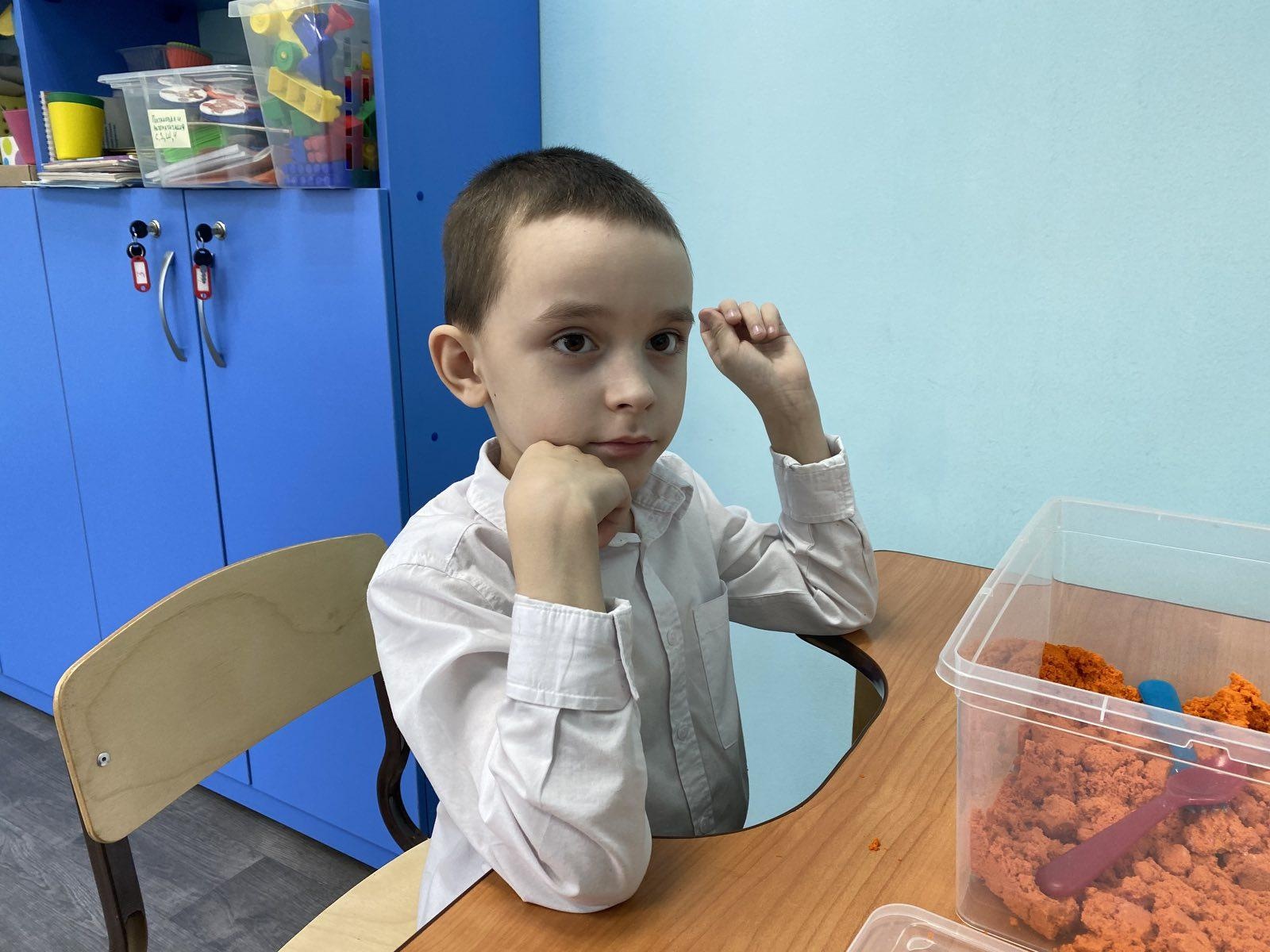 Dima needs rehabilitation to retain his skills and acquire new ones