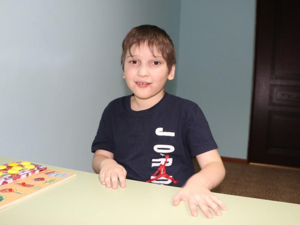 Zurab has autism, an intensive rehabilitation course is required!