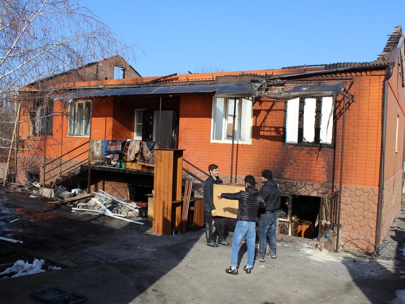 Let's help fire victims rebuild their homes!