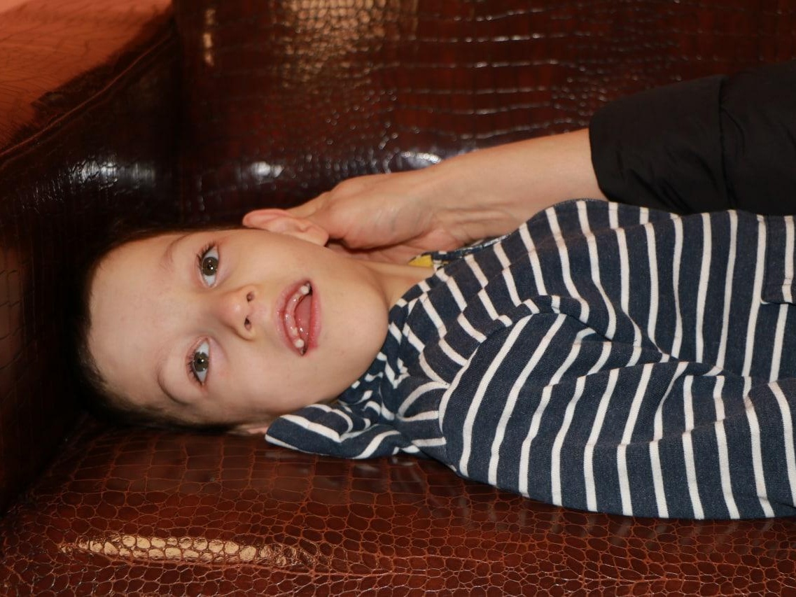 Sulumbek has cerebral palsy and needs intensive rehabilitation!